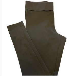 Matty M Leggings Olive Green Size Small